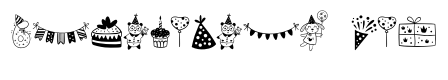 Happy Birthday Doodle