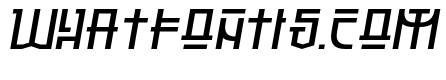 Hanrok Italic