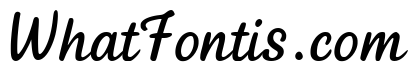 Hand Kandel Letter Miring Reg