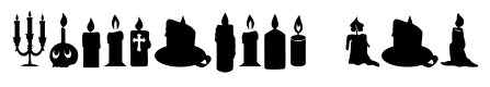 Halloween candle