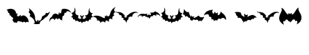 Halloween black bat