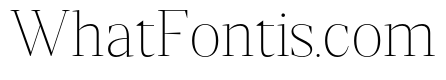 Gretha Serif Thin