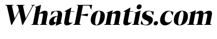 Gretha Serif Black Italic