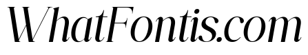 GREAT RESPECT Italic