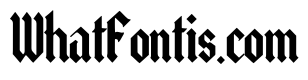 Gothic Old English