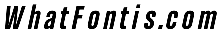 UT Glorious Bold Italic
