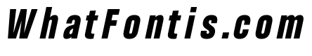 UT Glorious Black Italic