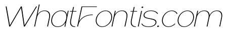 Geophy Thin Italic