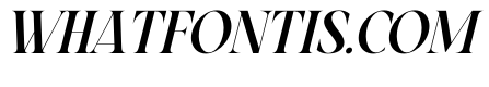 Fresh Tomato Italic