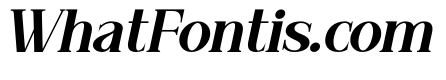 Fresh Orange Italic