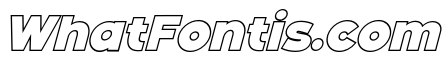 Fox Pompi Outline Slant