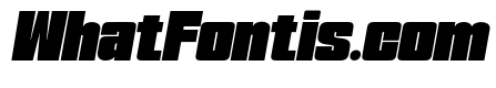 Formique Extra Bold Slanted