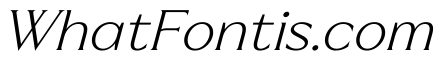 Formal Stylish Italic