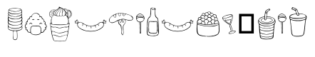Foodie Story Dingbats