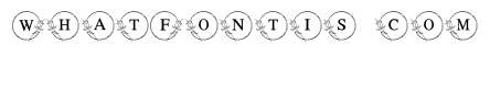 Floral Circle Monogram