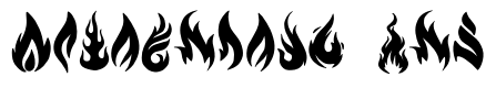 Flame Alphabet Set