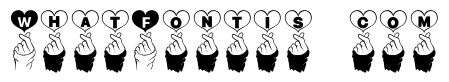 Finger Heart Alphabet