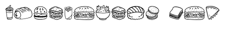 Fast Food Doodle