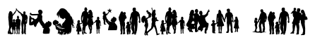 Family Life Silhouettes