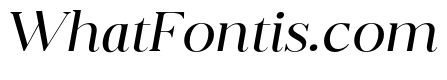 Eryndor Extra Light Italic