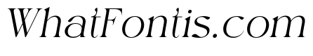 Elaine Dawn Italic