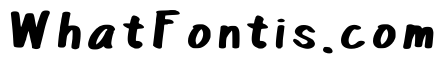Ebbrush_font Regular