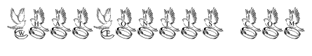 Dove Wedding Monogram