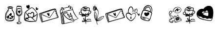 Doodle Valentine elements