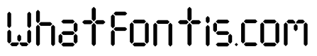 Digitron Font