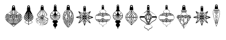 DB Deco Christmas Ornaments