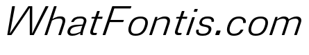 DeBox Light Italic Short