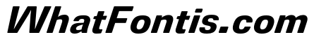 DeBox Bold Italic Short
