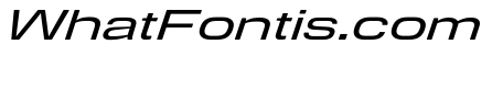 DeBox Expanded Medium Italic