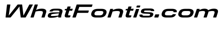 DeBox Expanded Bold Ita Short