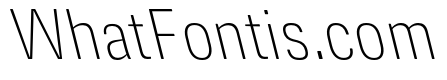 DeBox Condensed Thin Slanted