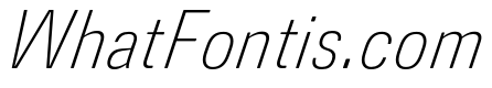 DeBox Condensed Thin Ita Short