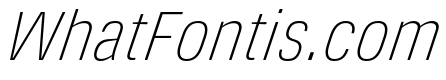 DeBox Condensed Thin Ita Tall