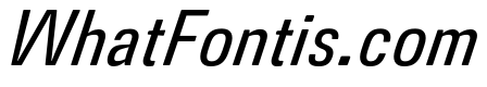 DeBox Condensed Italic Short