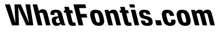 DeBox Condensed Bold Slanted