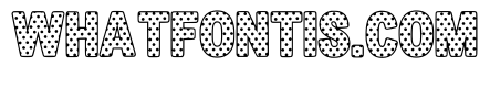 Cute Dot White Regular