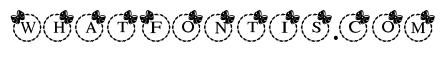 Cute bow monogram