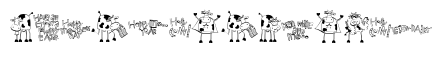 DB Cow-lendar Puns