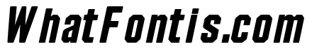 Condesned Sans Collection - Quadro Condensed Italic
