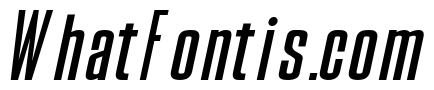 Condesned Sans Collection - LongLine Condensed Italic