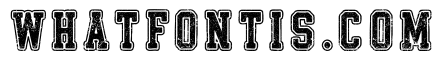 College Jersey Black Grunge Reg