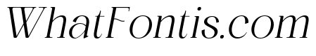 Chambery Italic