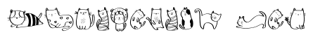 Cat Cartoon Joy