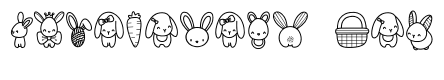 Bunny Easter Doodles