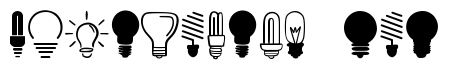 Bulb Icon Set