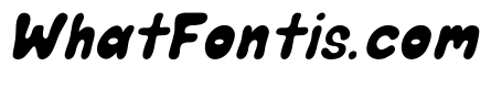 Bubble Soda Solid Italic